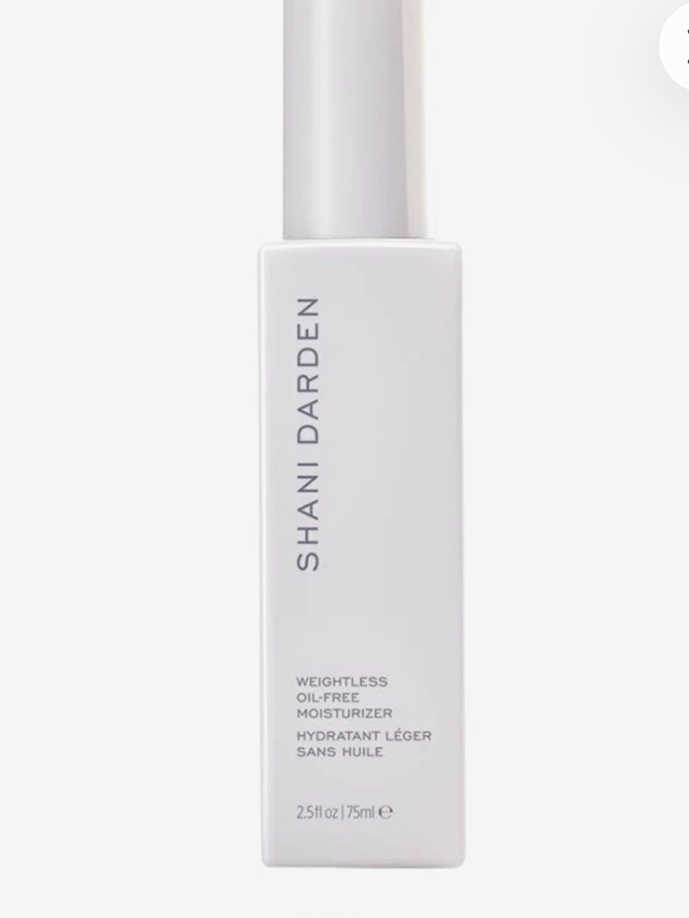Shani Darden Weightless Oil-Free Moisturizer (2.5 oz / 75 mL)